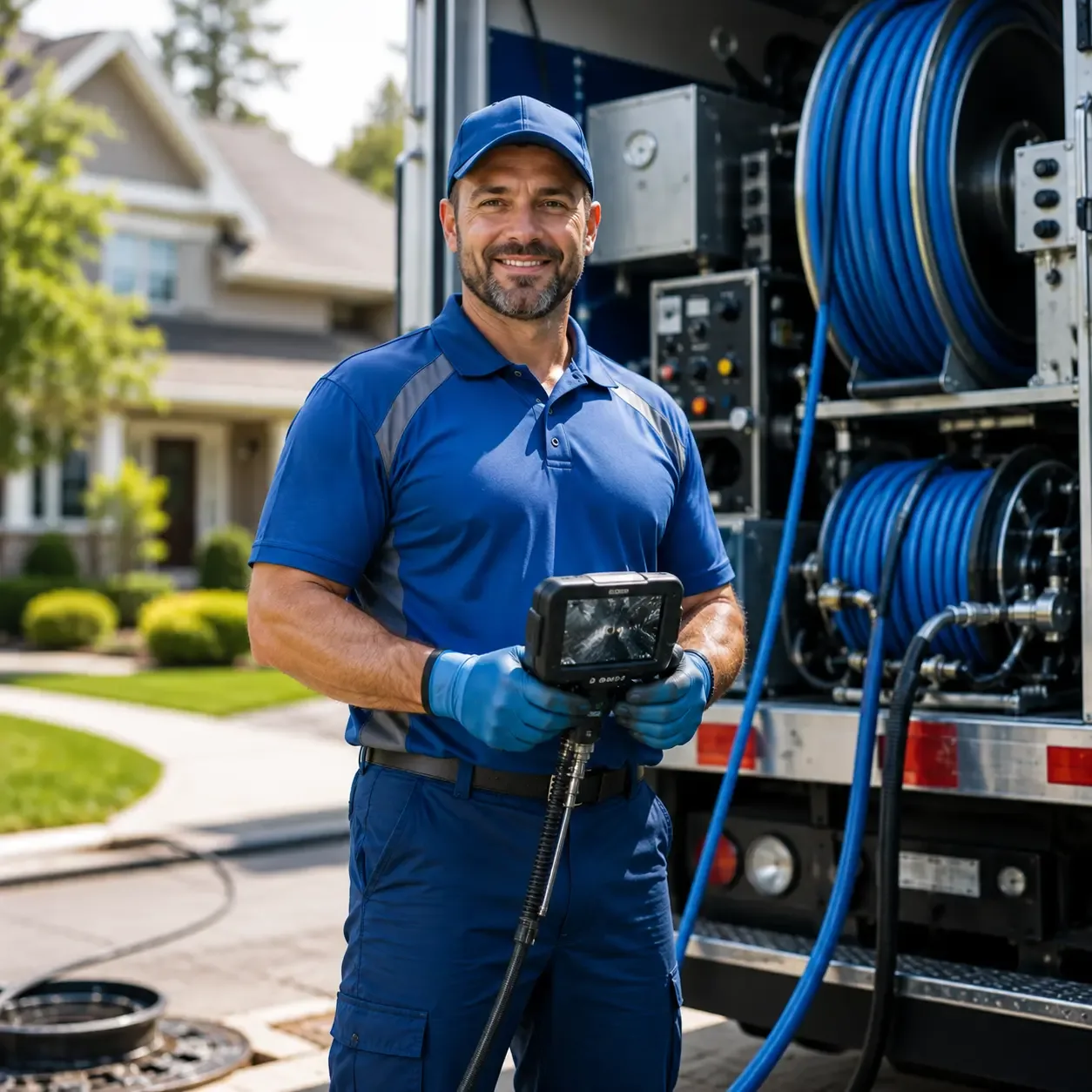 Local outdoor drain cleaning specialists in Edgewater, MD